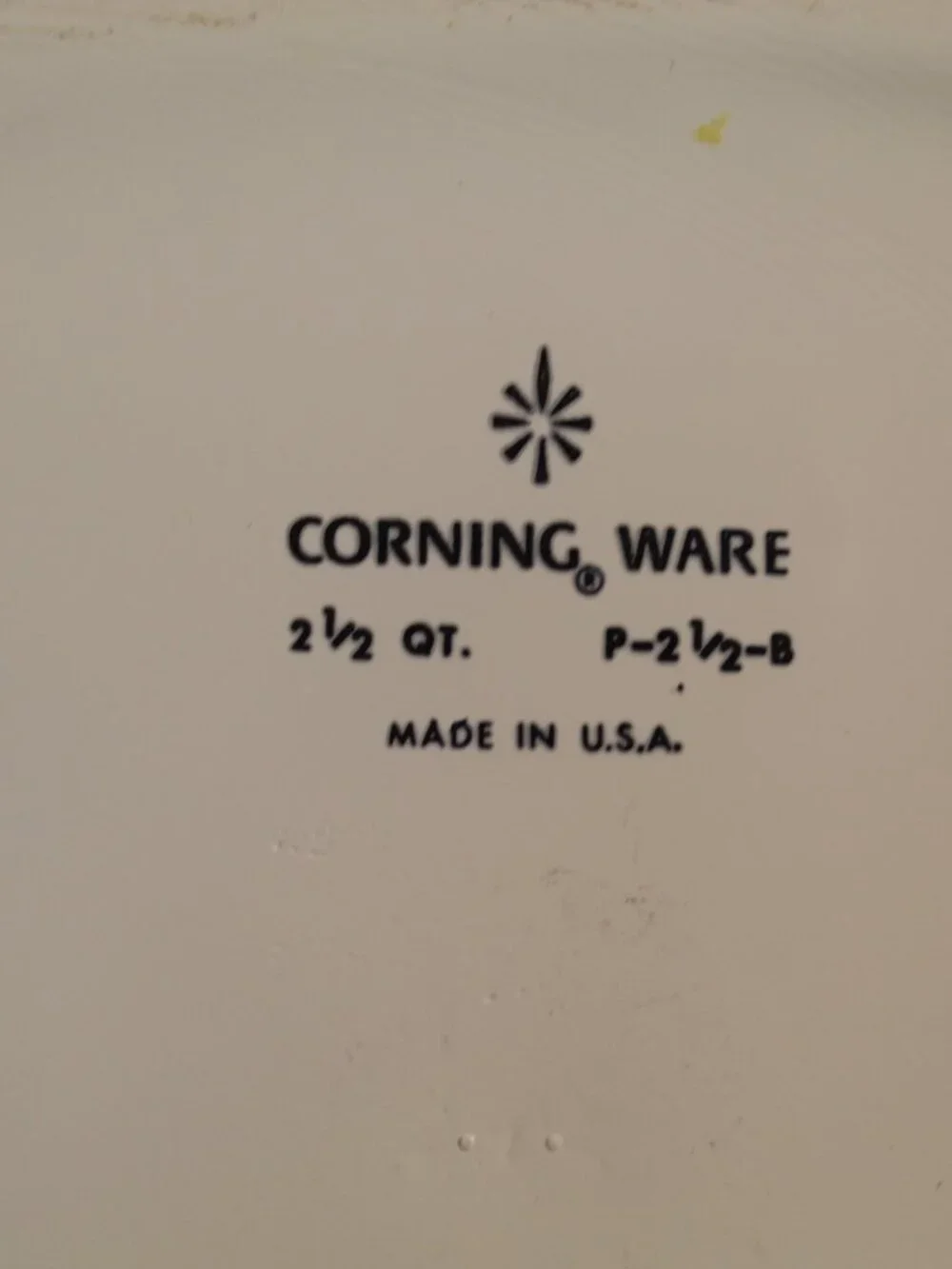 Set of 2 Vintage 60's Corningware Blue Cornflower Casserole Dishes 1.5L & 2.5Qt